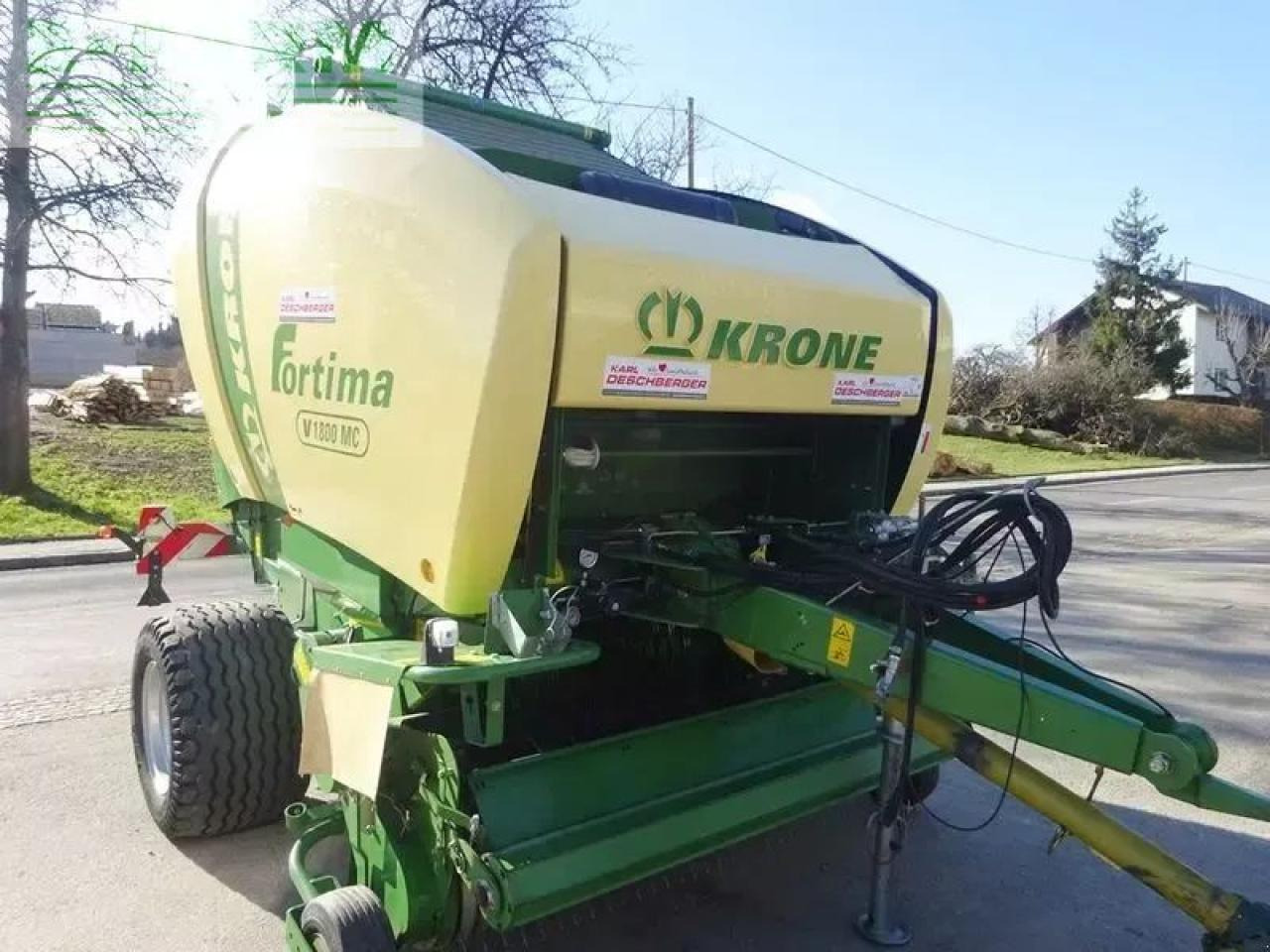 Krone fortima v 1800 mc rundballenpresse - Square baler: picture 3 Krone fortima v 1800 mc rundballenpresse - Square baler: picture 3