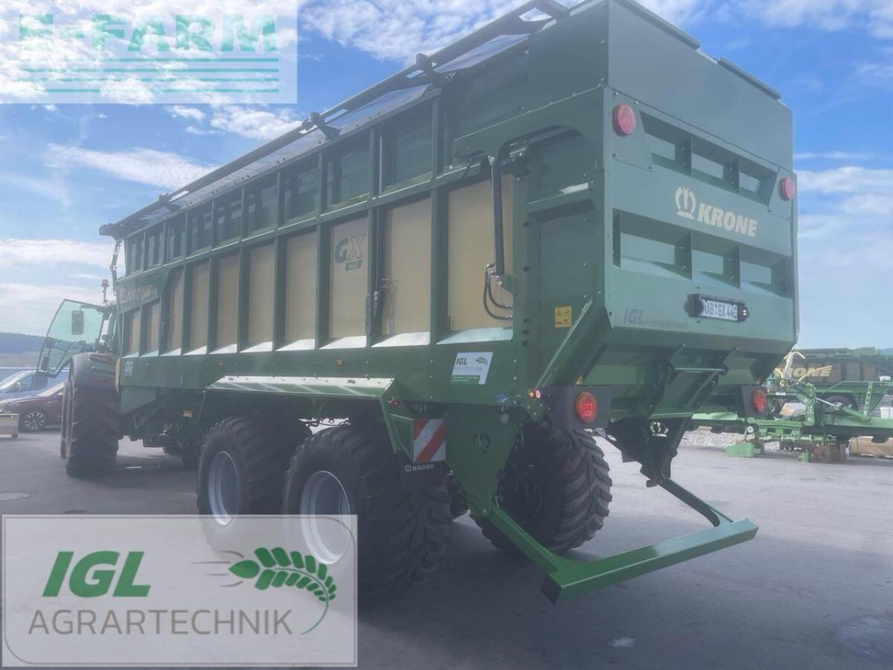 Krone gx 440 (tt801-20) - Farm tipping trailer/ Dumper: picture 2 Krone gx 440 (tt801-20) - Farm tipping trailer/ Dumper: picture 2