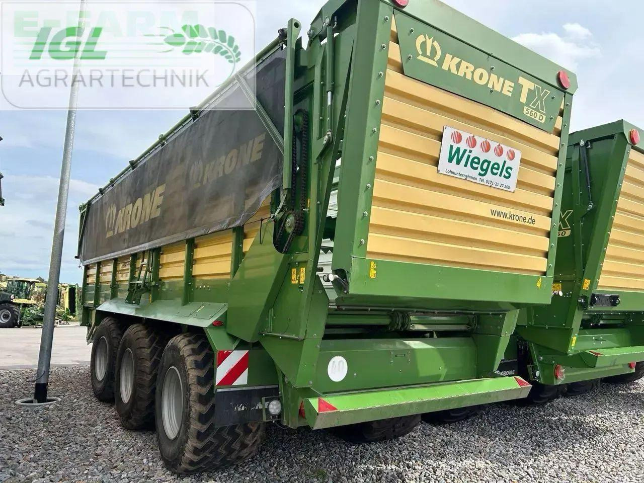 Krone tx 560 d - Farm tipping trailer/ Dumper: picture 2 Krone tx 560 d - Farm tipping trailer/ Dumper: picture 2