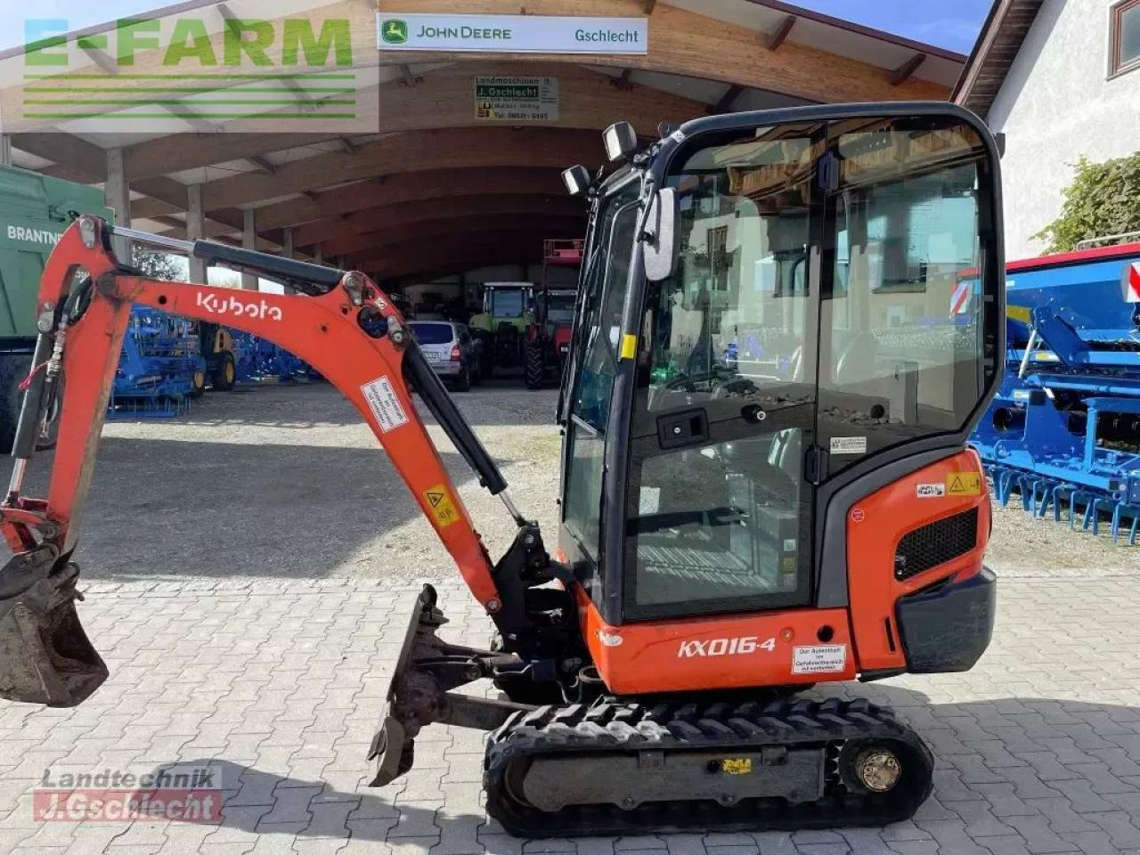 Kubota kx016-4 - Mini excavator: picture 2 Kubota kx016-4 - Mini excavator: picture 2