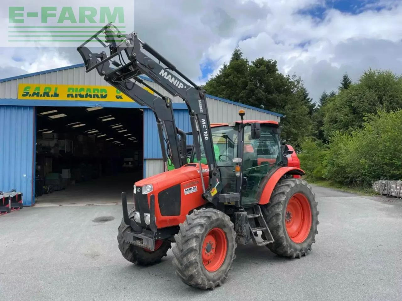 Kubota tracteur agricole m110gx kubota - Farm tractor: picture 2 Kubota tracteur agricole m110gx kubota - Farm tractor: picture 2