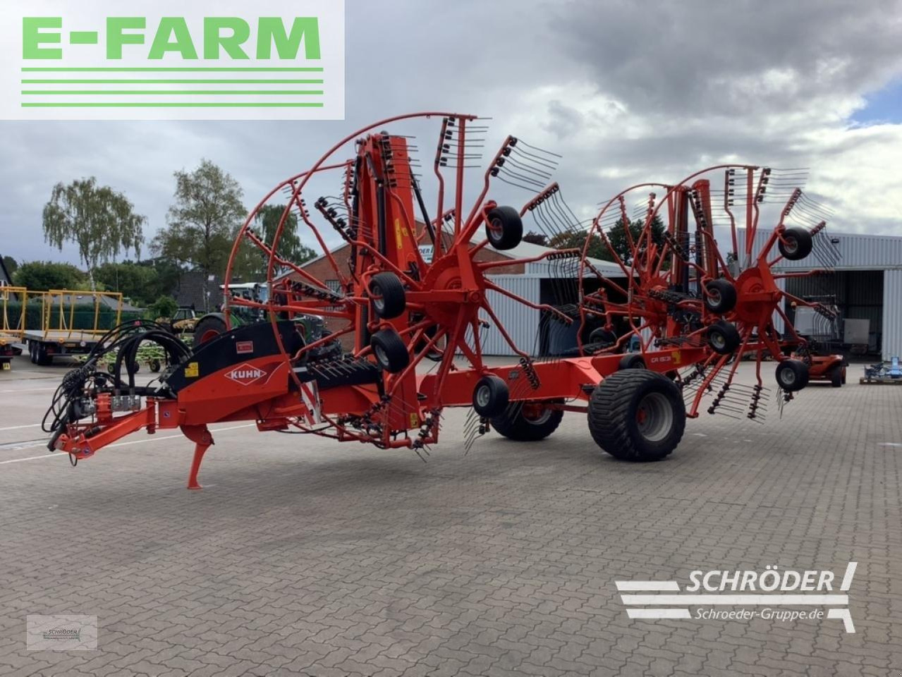 Kuhn ga 15131 - Tedder/ Rake: picture 3 Kuhn ga 15131 - Tedder/ Rake: picture 3