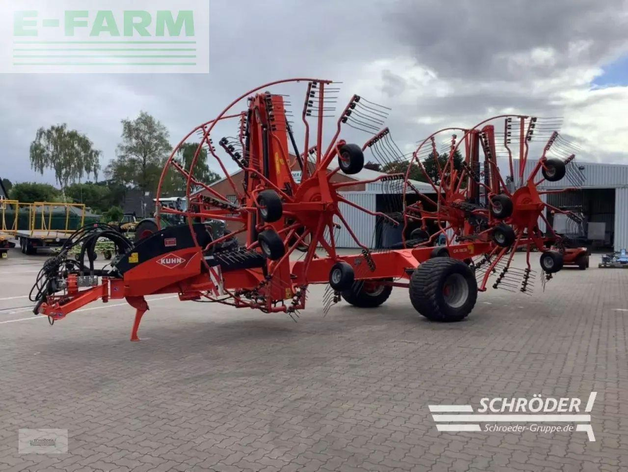 Kuhn ga 15131 - isobus - Tedder/ Rake: picture 3 Kuhn ga 15131 - isobus - Tedder/ Rake: picture 3