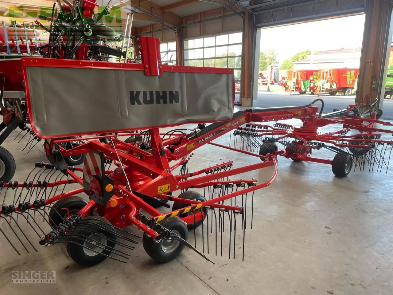 Kuhn ga 6632 + - Tedder/ Rake: picture 1 Kuhn ga 6632 + - Tedder/ Rake: picture 1