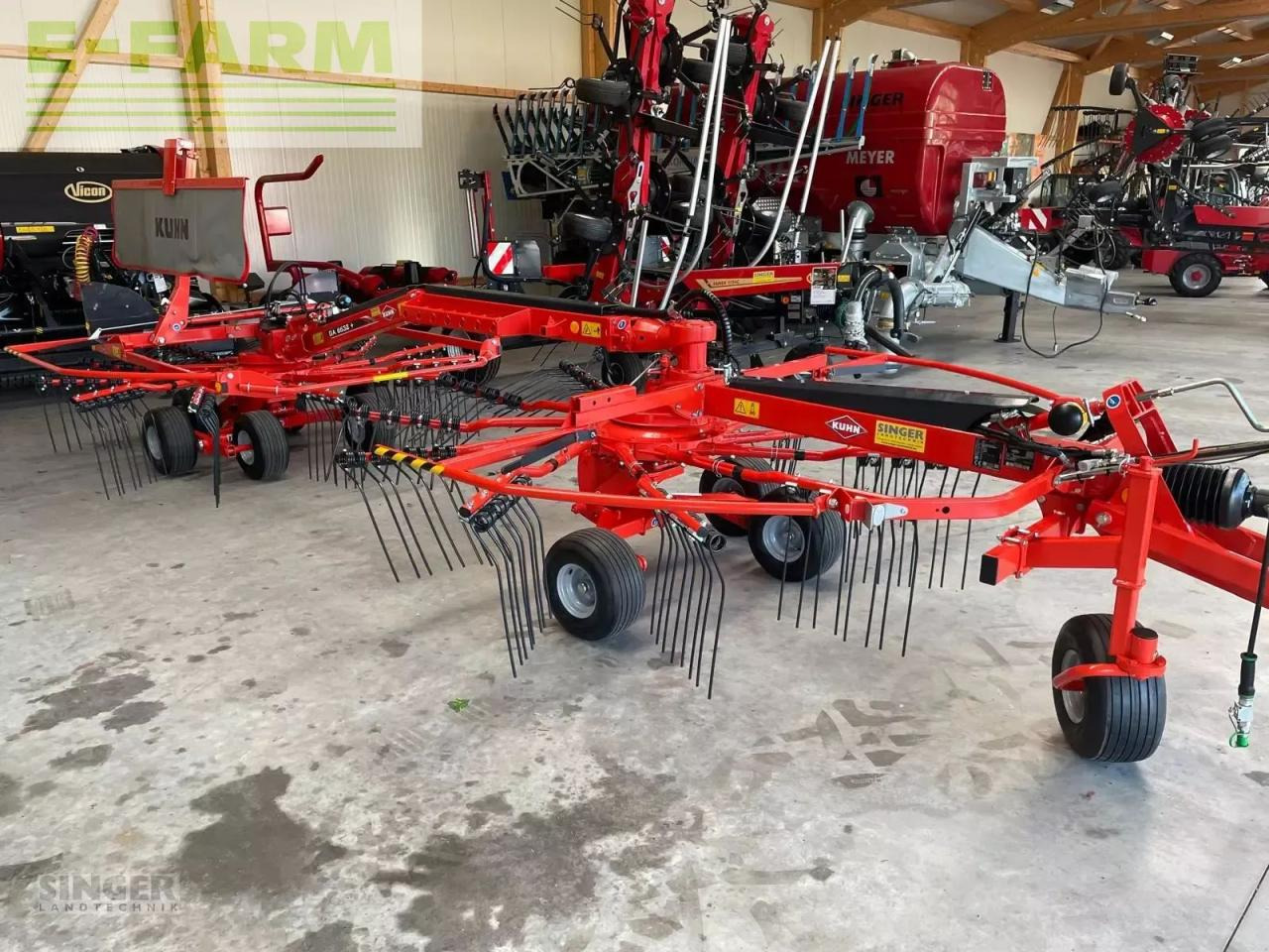 Kuhn ga 6632 + - Tedder/ Rake: picture 3 Kuhn ga 6632 + - Tedder/ Rake: picture 3