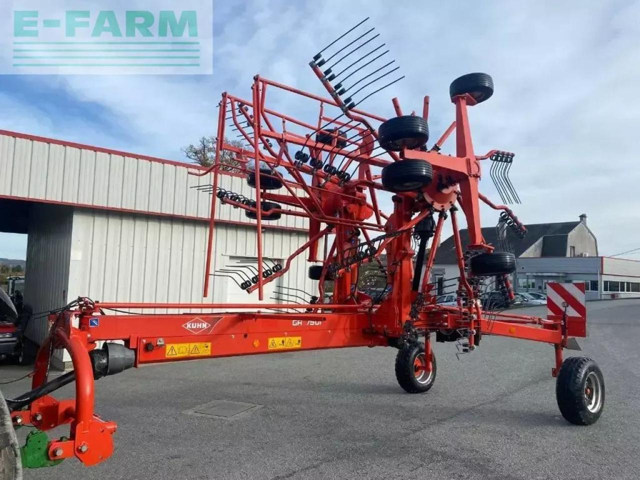 Kuhn ga 7501 - Tedder/ Rake: picture 1 Kuhn ga 7501 - Tedder/ Rake: picture 1