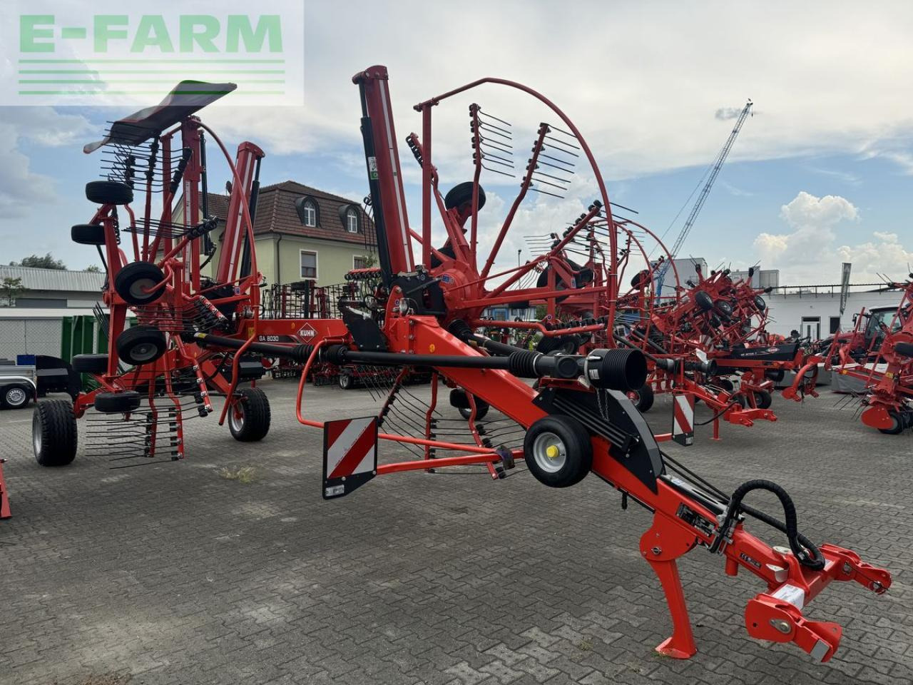 Kuhn ga 8030 - Tedder/ Rake: picture 2 Kuhn ga 8030 - Tedder/ Rake: picture 2
