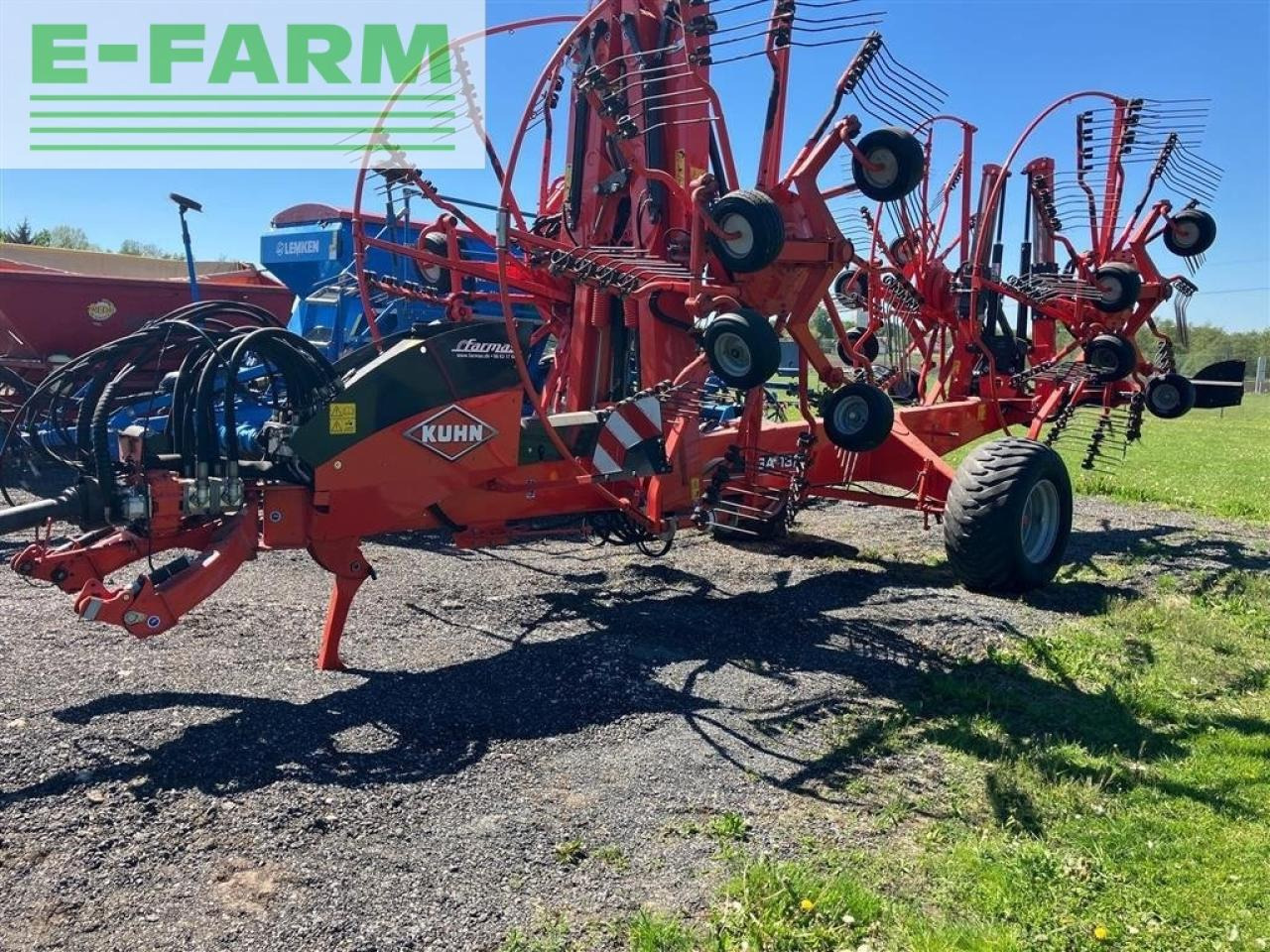 Kuhn ga13131 4-rotors rive - Tedder/ Rake: picture 3 Kuhn ga13131 4-rotors rive - Tedder/ Rake: picture 3