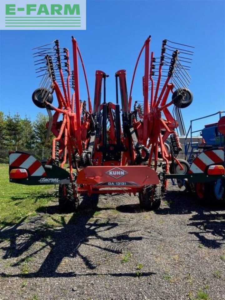 Kuhn ga13131 4-rotors rive - Tedder/ Rake: picture 4 Kuhn ga13131 4-rotors rive - Tedder/ Rake: picture 4