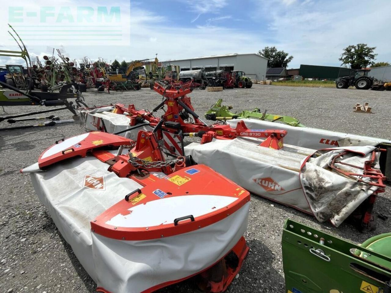 Kuhn gmd 8730 - ff + gmd 3120 f - ff, mähwerkkombinat - Mower: picture 1 Kuhn gmd 8730 - ff + gmd 3120 f - ff, mähwerkkombinat - Mower: picture 1