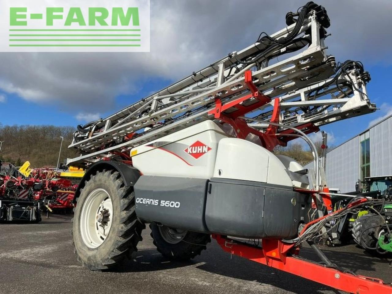 Kuhn oceanis 5600 - Trailed sprayer: picture 4 Kuhn oceanis 5600 - Trailed sprayer: picture 4