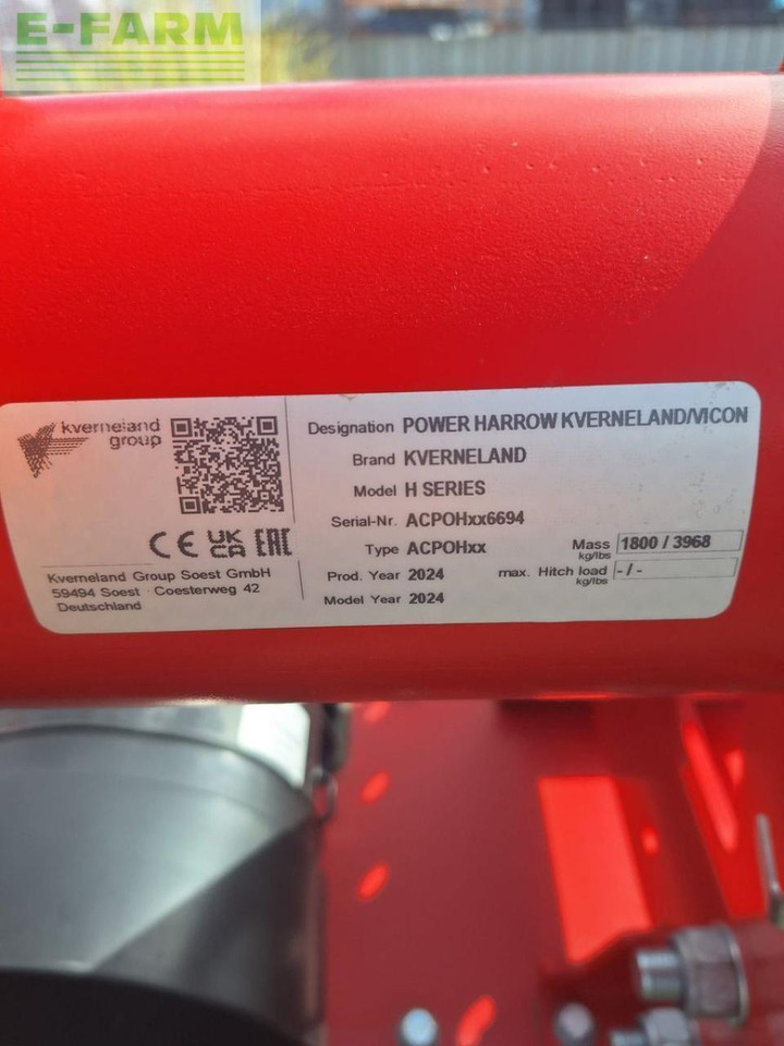 Kverneland h-series 3,00m - Disc harrow: picture 5 Kverneland h-series 3,00m - Disc harrow: picture 5