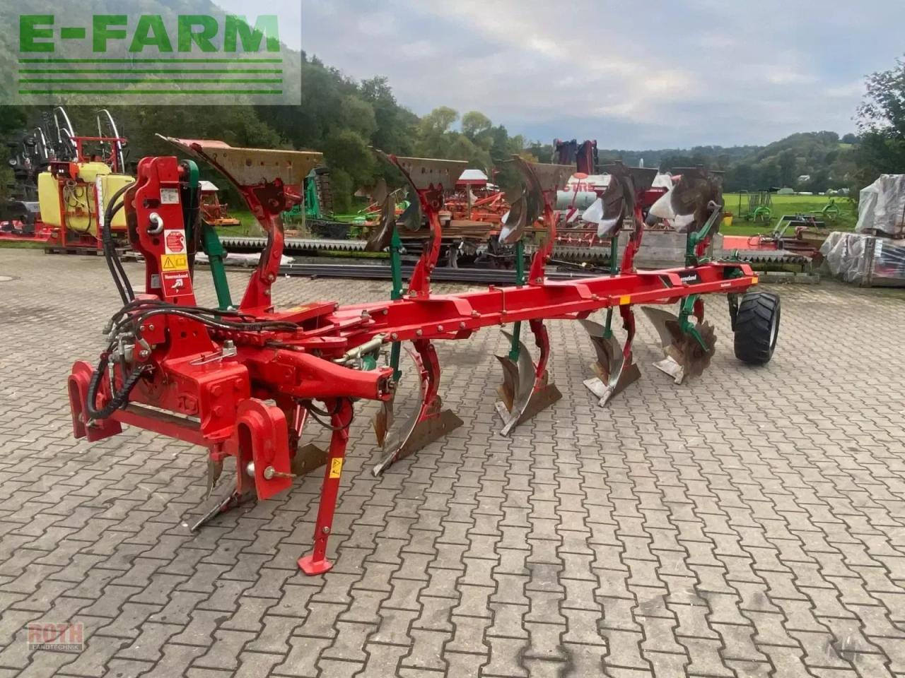Kverneland lb 100 vario - Plough: picture 3 Kverneland lb 100 vario - Plough: picture 3