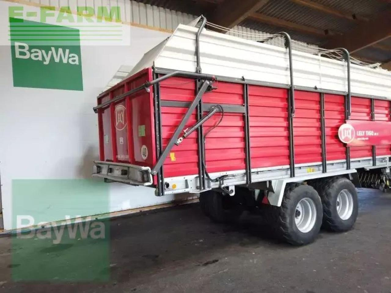 Lely gebr. ladewagen lely tigo 60 r - Forage wagon: picture 4 Lely gebr. ladewagen lely tigo 60 r - Forage wagon: picture 4