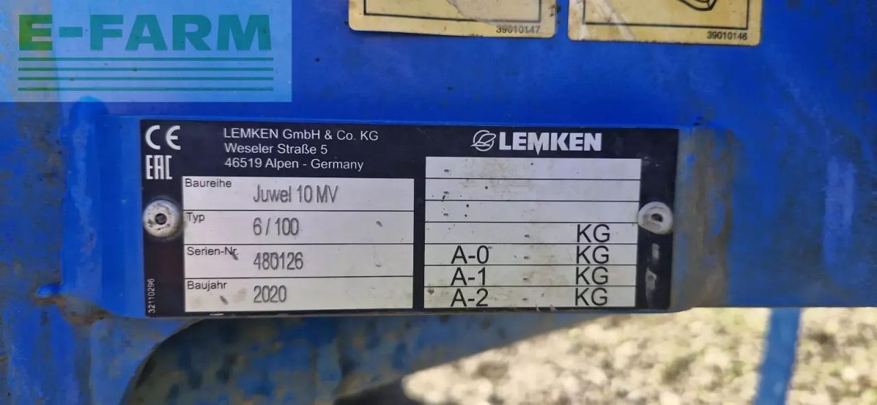 Lemken juwel 10mv - Plough: picture 3 Lemken juwel 10mv - Plough: picture 3