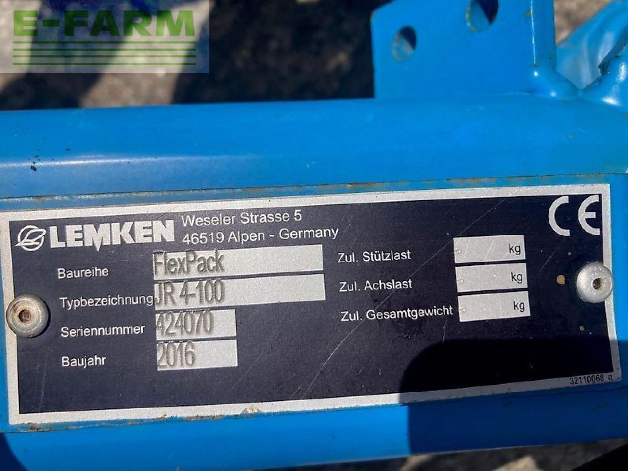 Lemken juwel 7 v4n100 met flexpack - Plough: picture 5 Lemken juwel 7 v4n100 met flexpack - Plough: picture 5