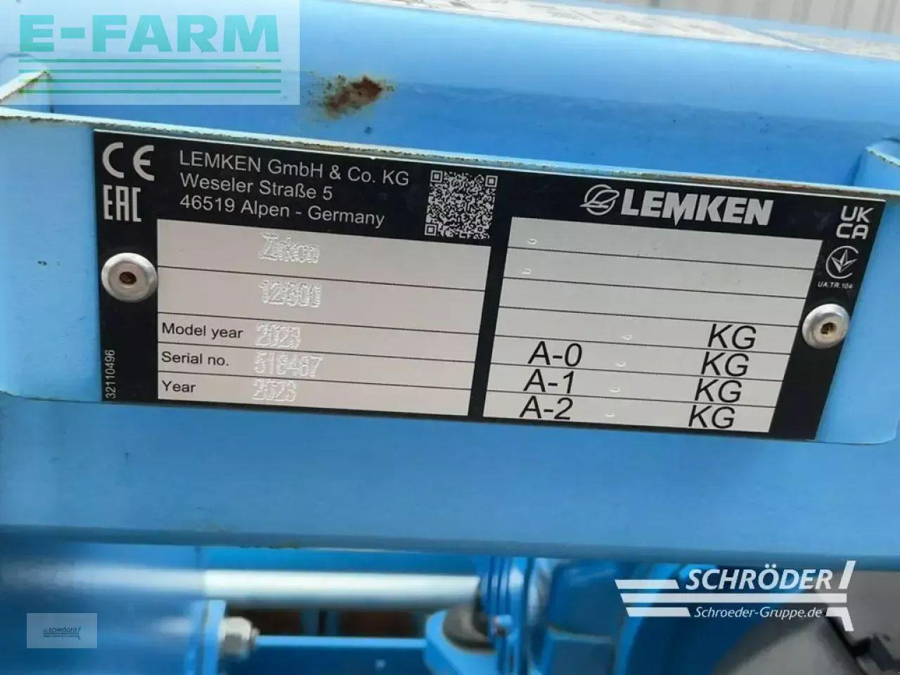 Lemken zirkon 12/300 | vorführmaschine - Soil tillage equipment: picture 5 Lemken zirkon 12/300 | vorführmaschine - Soil tillage equipment: picture 5
