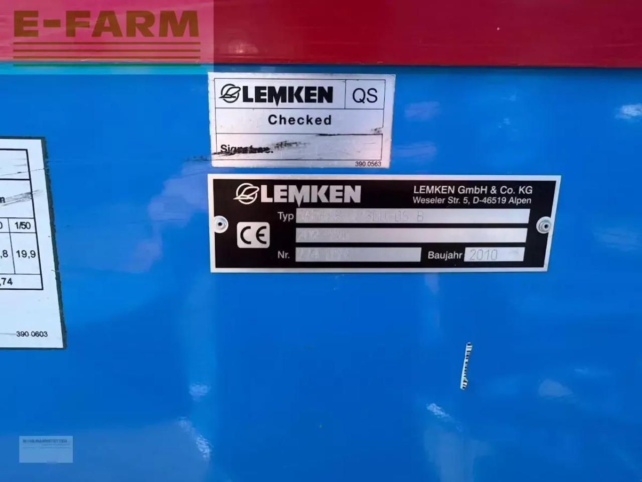Lemken zirkon 7/300 + saphir 7/300 - Combine seed drill: picture 3 Lemken zirkon 7/300 + saphir 7/300 - Combine seed drill: picture 3