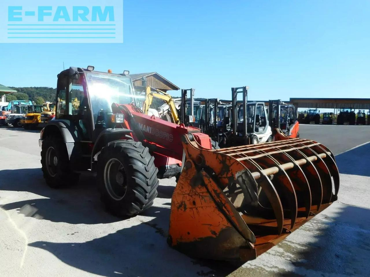 Manitou mla 628-120 lsu mit teleskoparm! - Mini excavator: picture 5 Manitou mla 628-120 lsu mit teleskoparm! - Mini excavator: picture 5