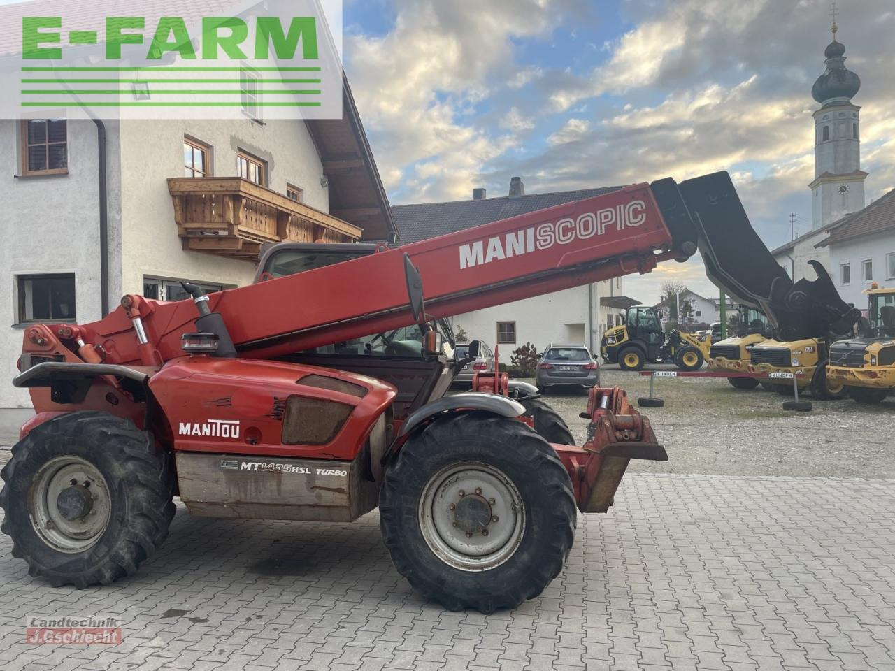 Manitou mt 1435 hslt - Telescopic handler: picture 5 Manitou mt 1435 hslt - Telescopic handler: picture 5