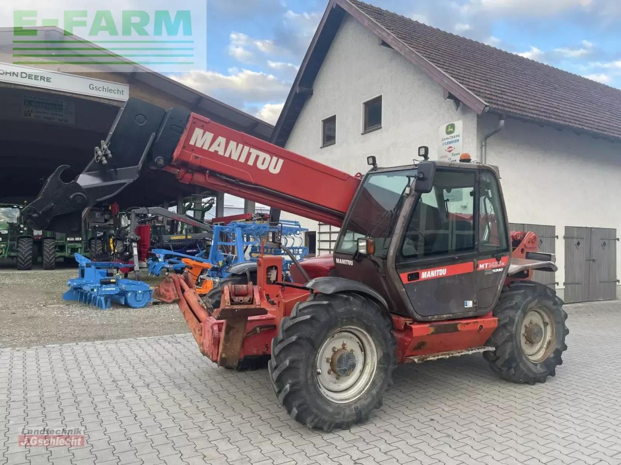 Manitou mt 1435 hslt - Telescopic handler: picture 1 Manitou mt 1435 hslt - Telescopic handler: picture 1