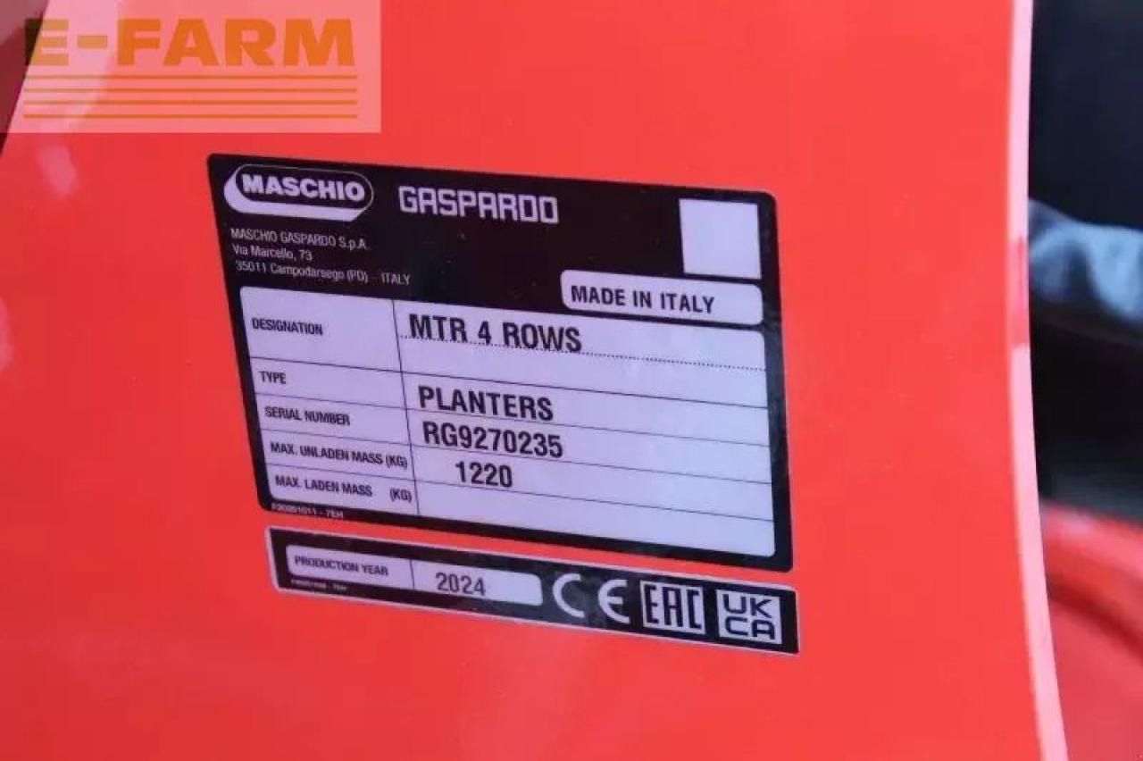 Maschio mtr 4 - Precision seeder: picture 2 Maschio mtr 4 - Precision seeder: picture 2