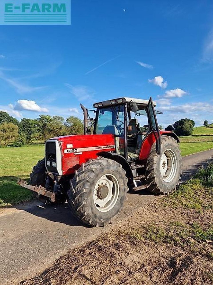 Massey Ferguson 6190 frontzapfwelle, klima - Farm tractor: picture 1 Massey Ferguson 6190 frontzapfwelle, klima - Farm tractor: picture 1