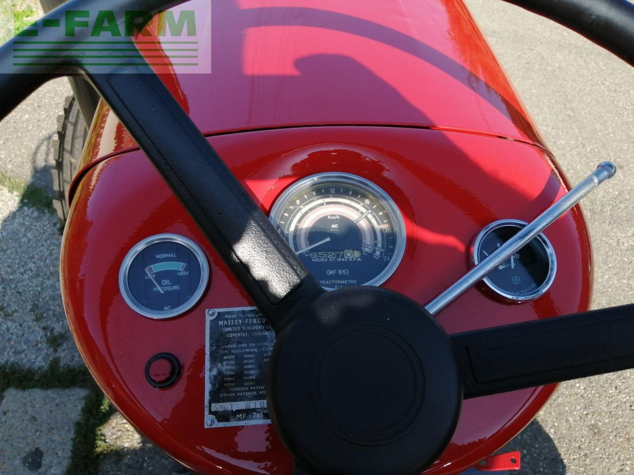 Massey Ferguson 65 - Farm tractor: picture 3 Massey Ferguson 65 - Farm tractor: picture 3