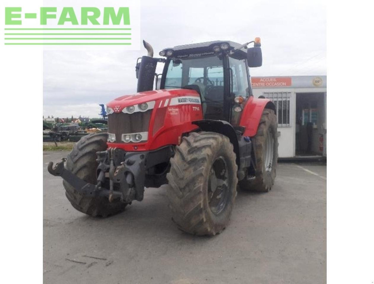 Massey Ferguson mf 7714 - Farm tractor: picture 3 Massey Ferguson mf 7714 - Farm tractor: picture 3