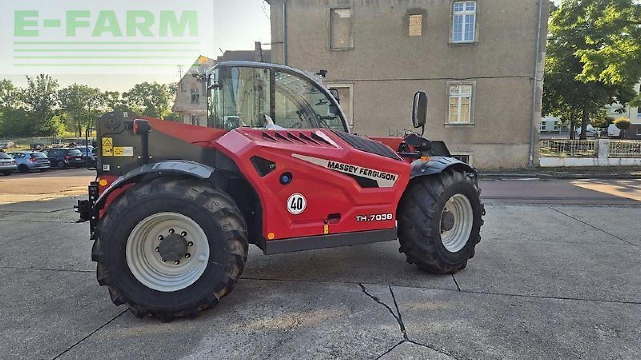 Telescopic handler Massey Ferguson th.7038: picture 6