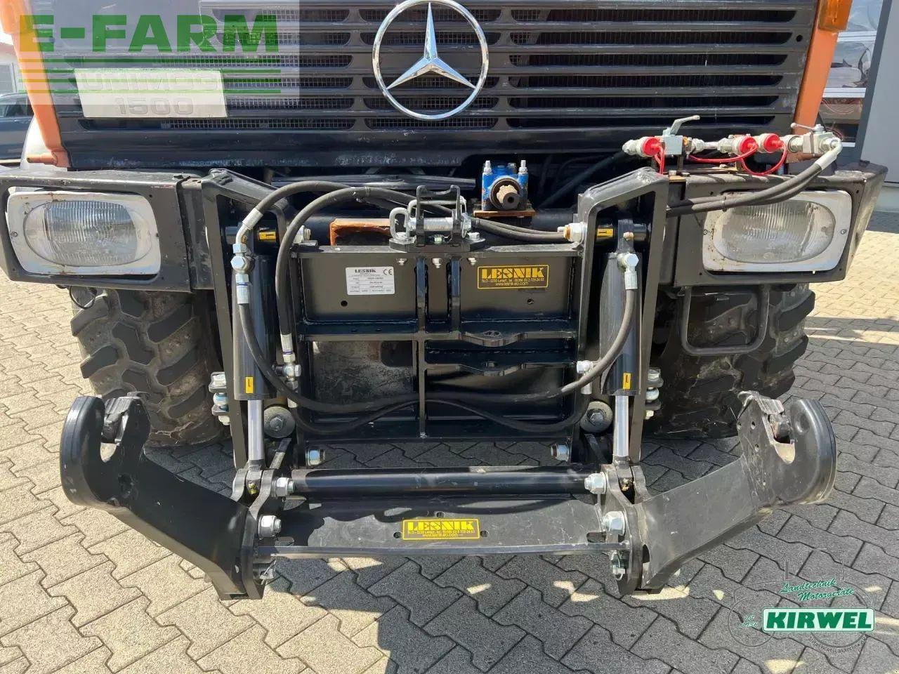 Farm tractor Mercedes-Benz unimog 1500: picture 6