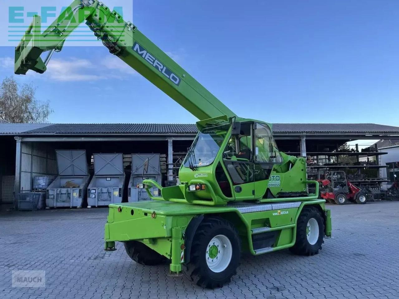 Merlo roto 45.21 mcss mit funksteuerung - Telescopic handler: picture 2 Merlo roto 45.21 mcss mit funksteuerung - Telescopic handler: picture 2