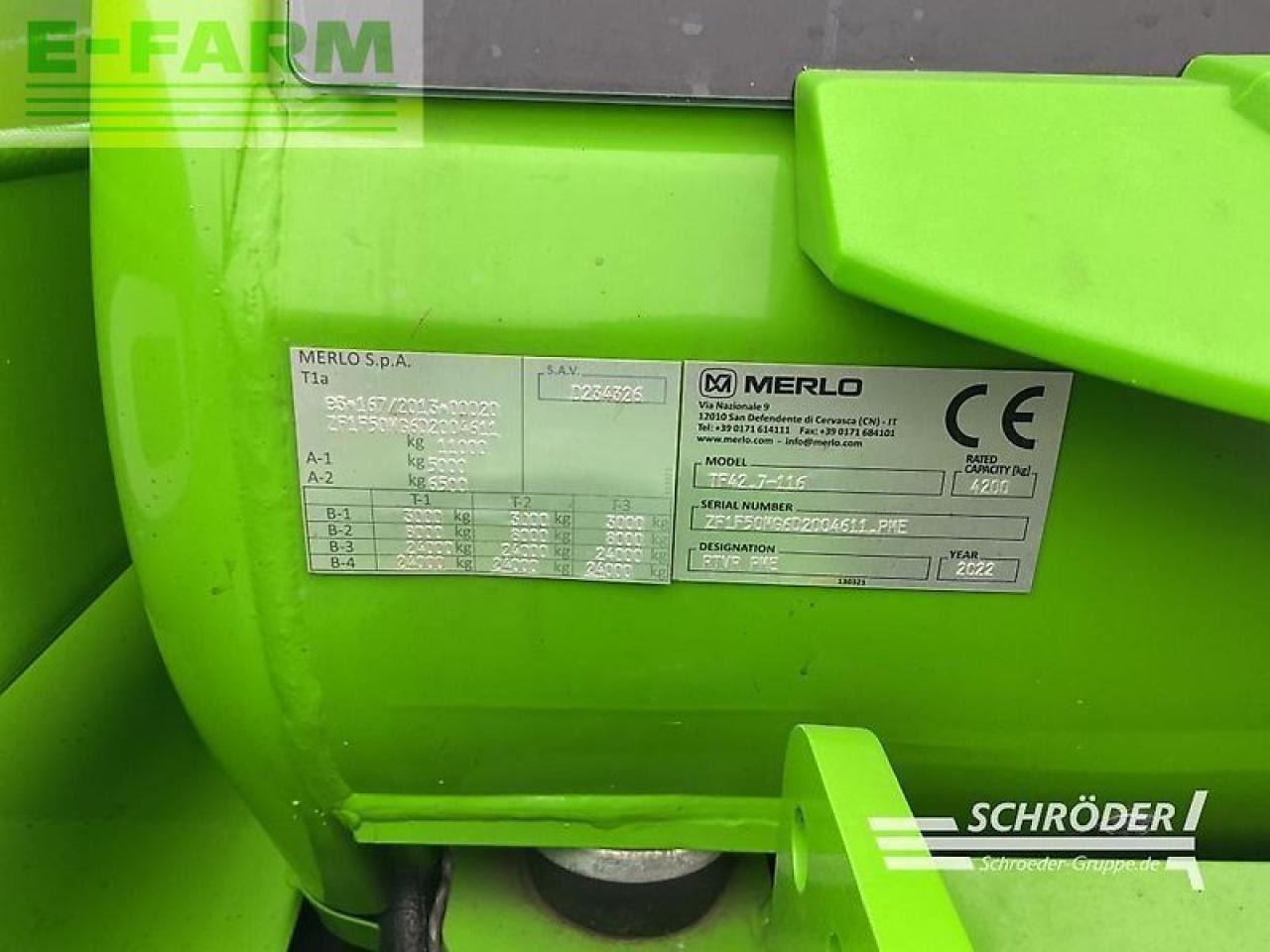 Merlo tf 42.7 - 116 - Telescopic handler: picture 2 Merlo tf 42.7 - 116 - Telescopic handler: picture 2