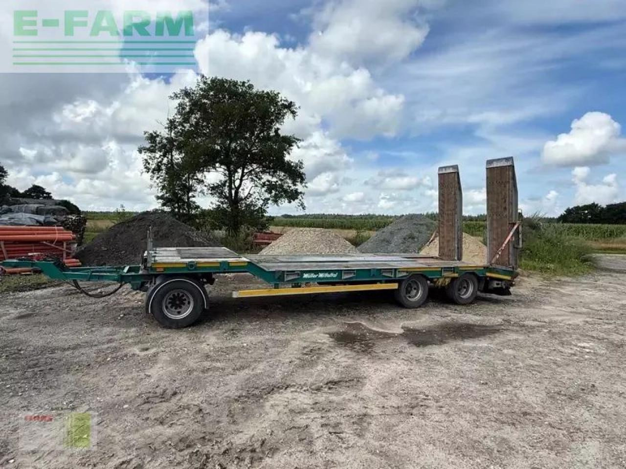 Müller-Mittetal t 30 - Low loader trailer: picture 1 Müller-Mittetal t 30 - Low loader trailer: picture 1