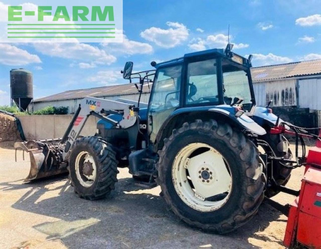 New Holland 8160 Ford - Farm tractor: picture 4 New Holland 8160 Ford - Farm tractor: picture 4
