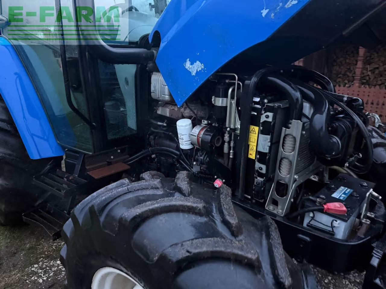 Farm tractor New Holland T5060: picture 13 Farm tractor New Holland T5060: picture 13