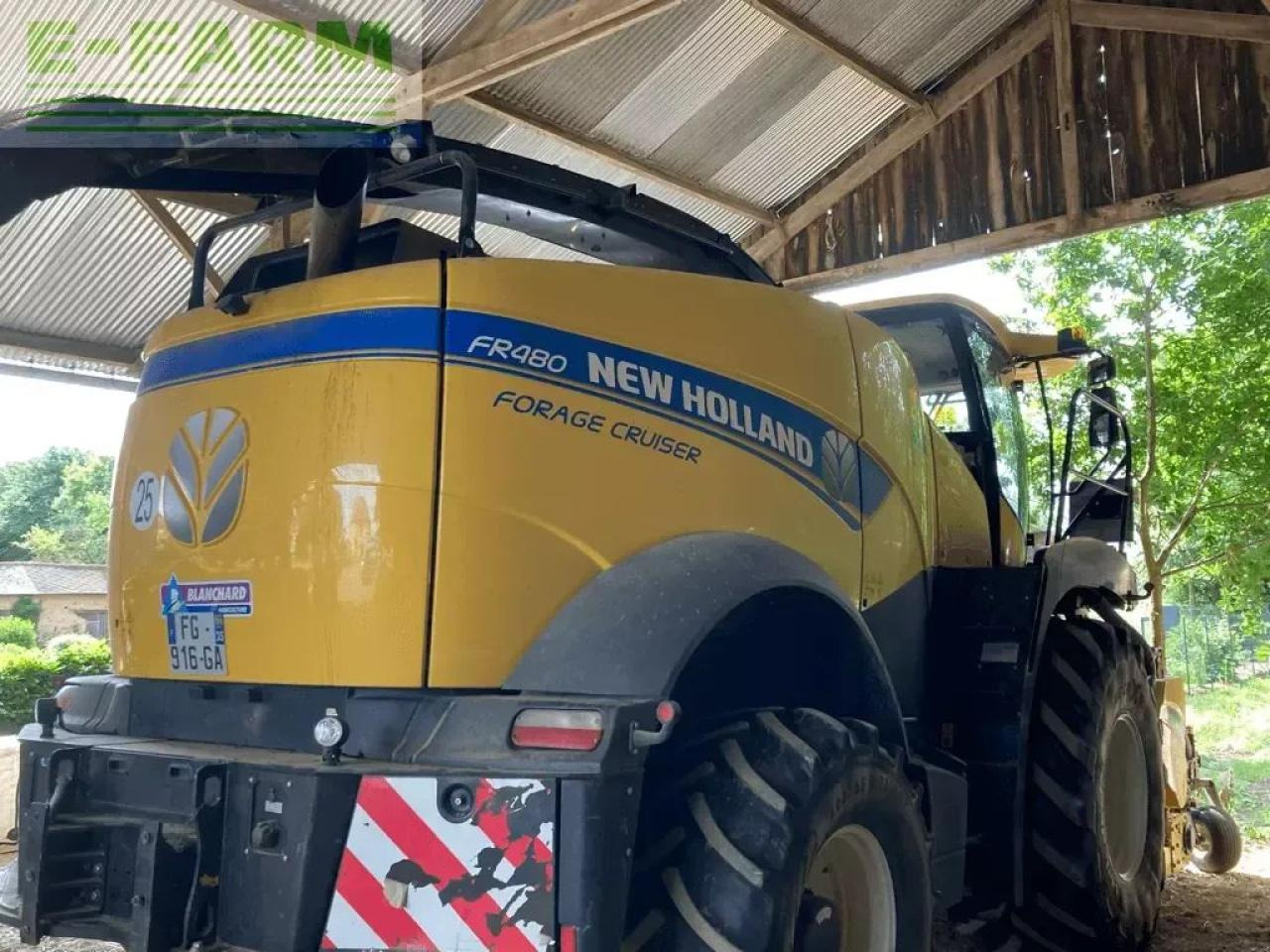 New Holland fr 480 - Forage harvester: picture 2 New Holland fr 480 - Forage harvester: picture 2