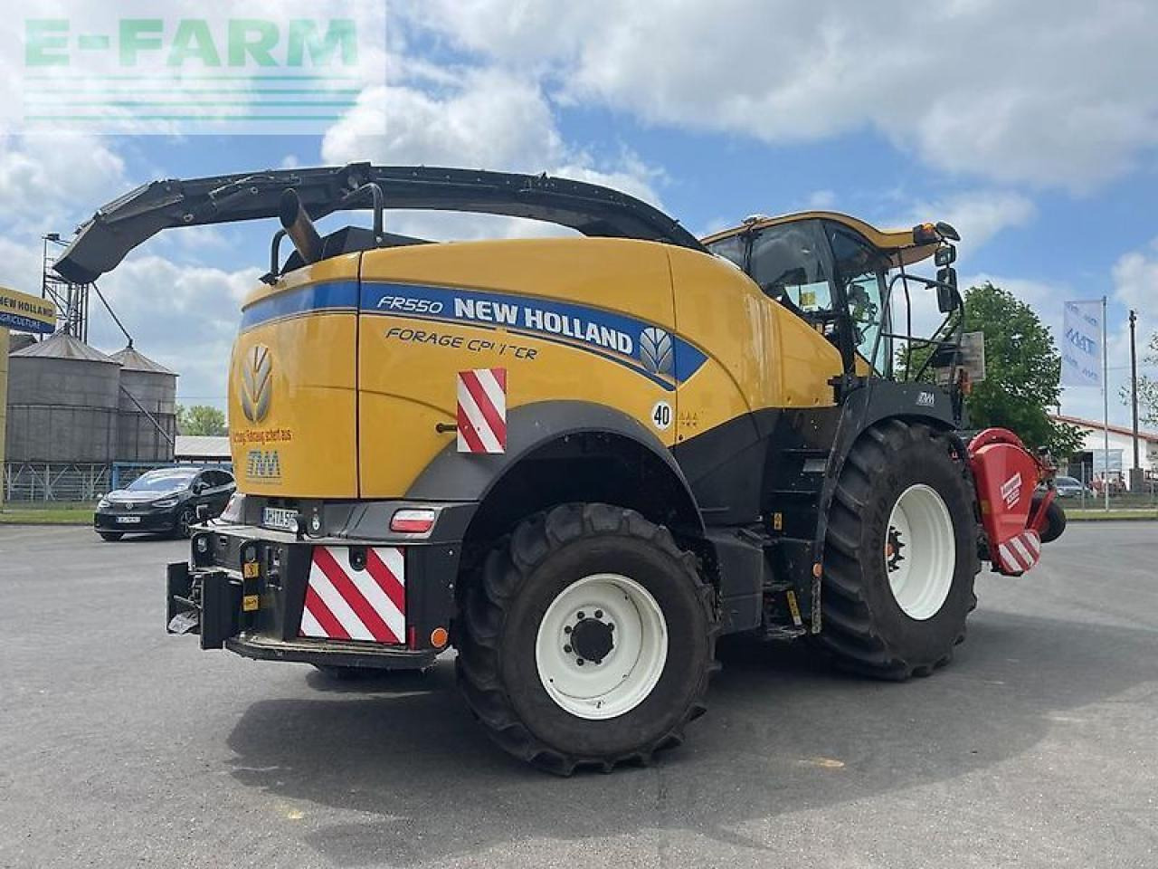 New Holland fr 550 häcksler inkl. kemper pickup mais gebiss - Forage harvester: picture 3 New Holland fr 550 häcksler inkl. kemper pickup mais gebiss - Forage harvester: picture 3