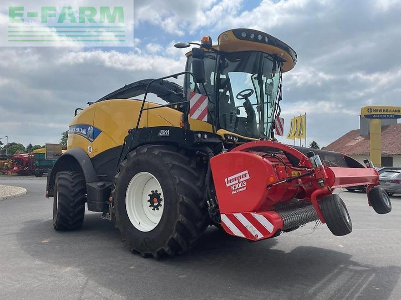 New Holland fr 550 häcksler inkl. kemper pickup mais gebiss - Forage harvester: picture 2 New Holland fr 550 häcksler inkl. kemper pickup mais gebiss - Forage harvester: picture 2