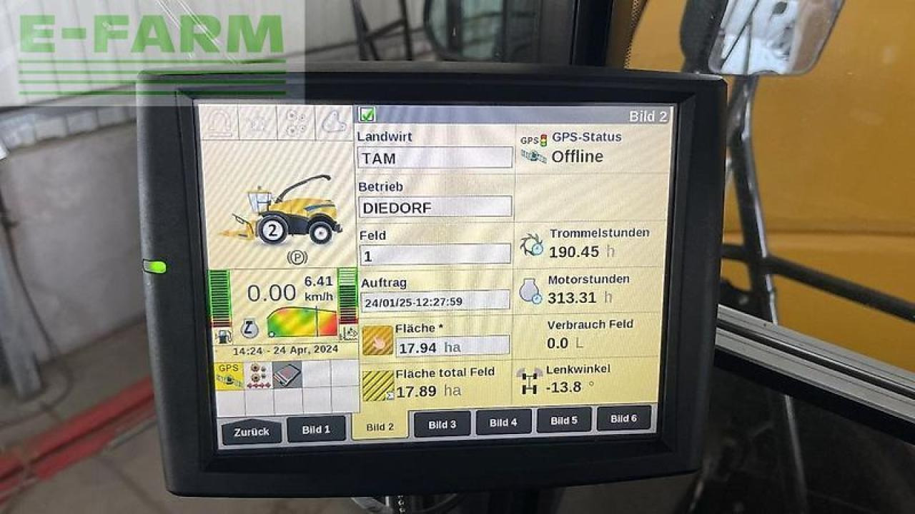 New Holland fr 550 häcksler inkl. kemper pickup mais gebiss - Forage harvester: picture 5 New Holland fr 550 häcksler inkl. kemper pickup mais gebiss - Forage harvester: picture 5