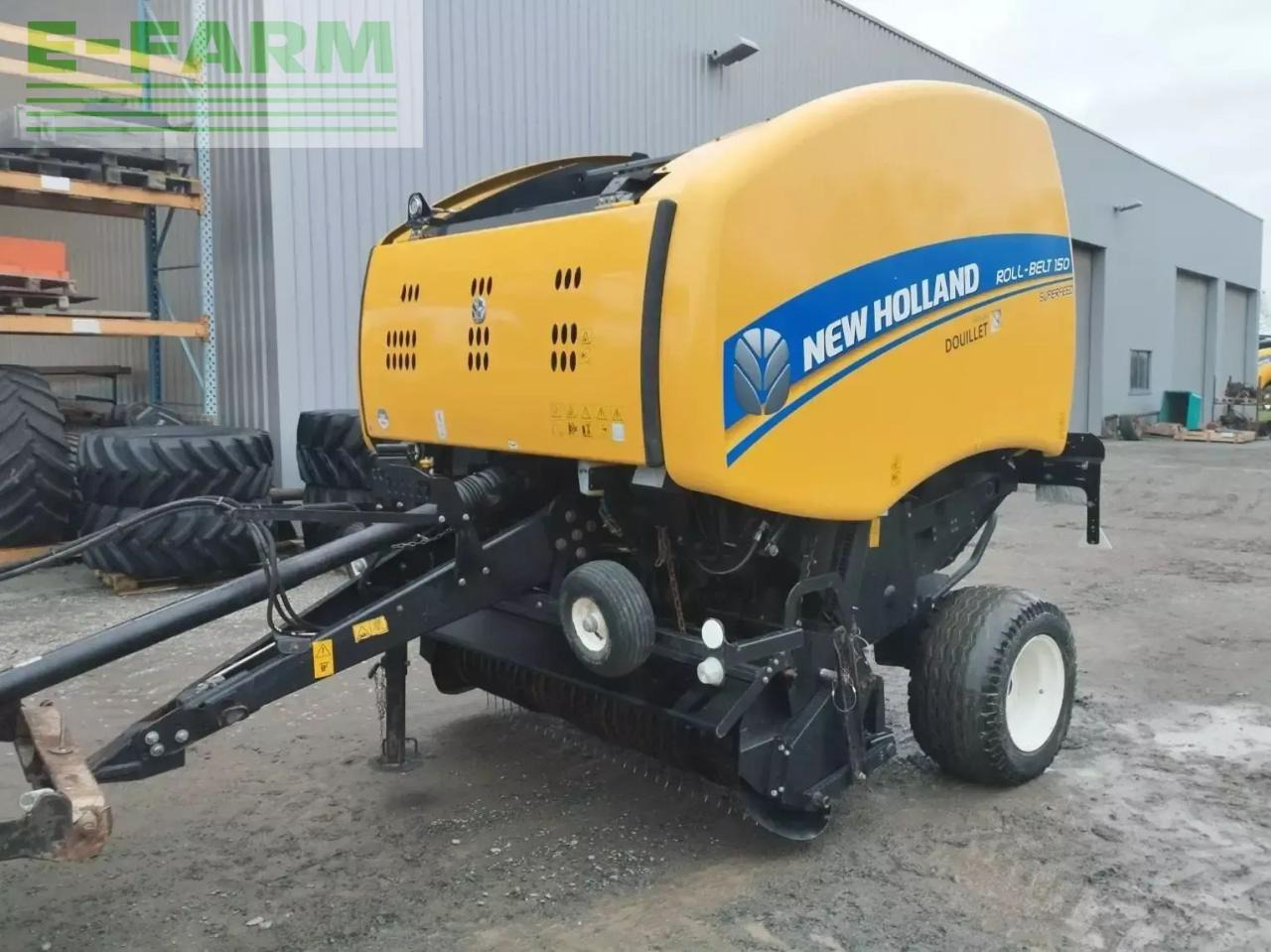 New Holland presse à balles rondes roll-belt 150 superfeed new - Square baler: picture 1 New Holland presse à balles rondes roll-belt 150 superfeed new - Square baler: picture 1