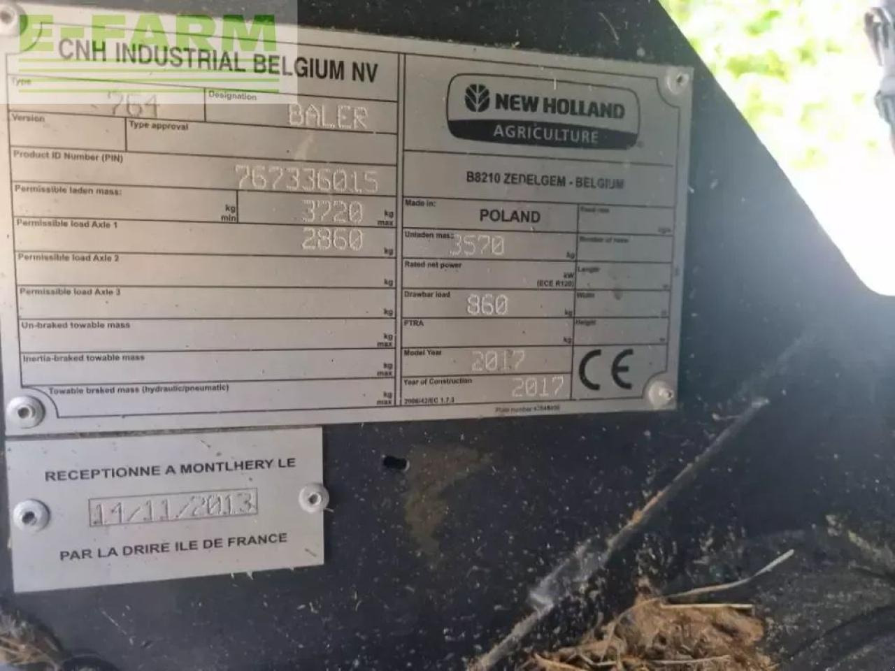 New Holland roll belt 150 crop cutter - Square baler: picture 5 New Holland roll belt 150 crop cutter - Square baler: picture 5