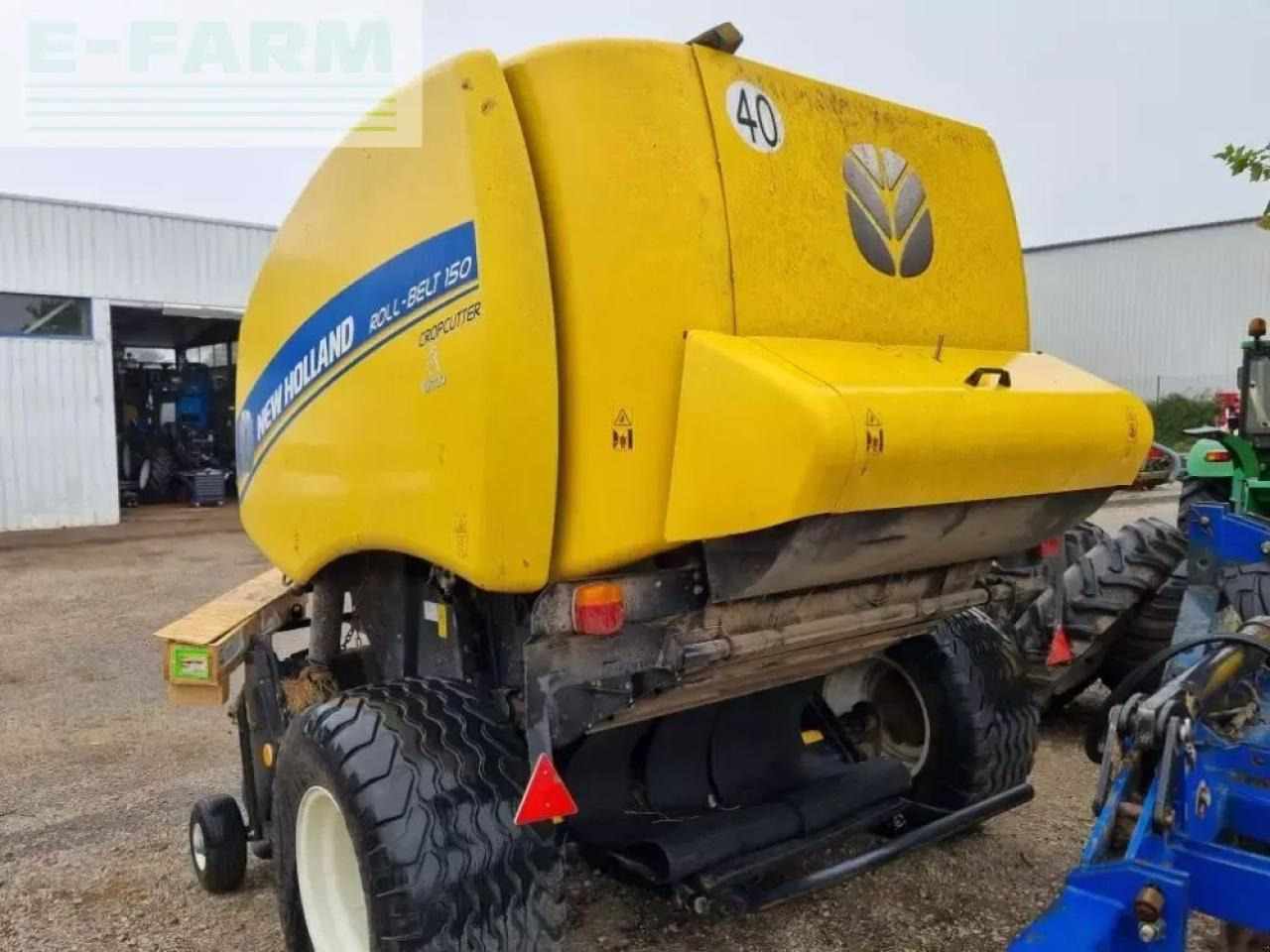 New Holland roll belt 150 crop cutter - Square baler: picture 2 New Holland roll belt 150 crop cutter - Square baler: picture 2