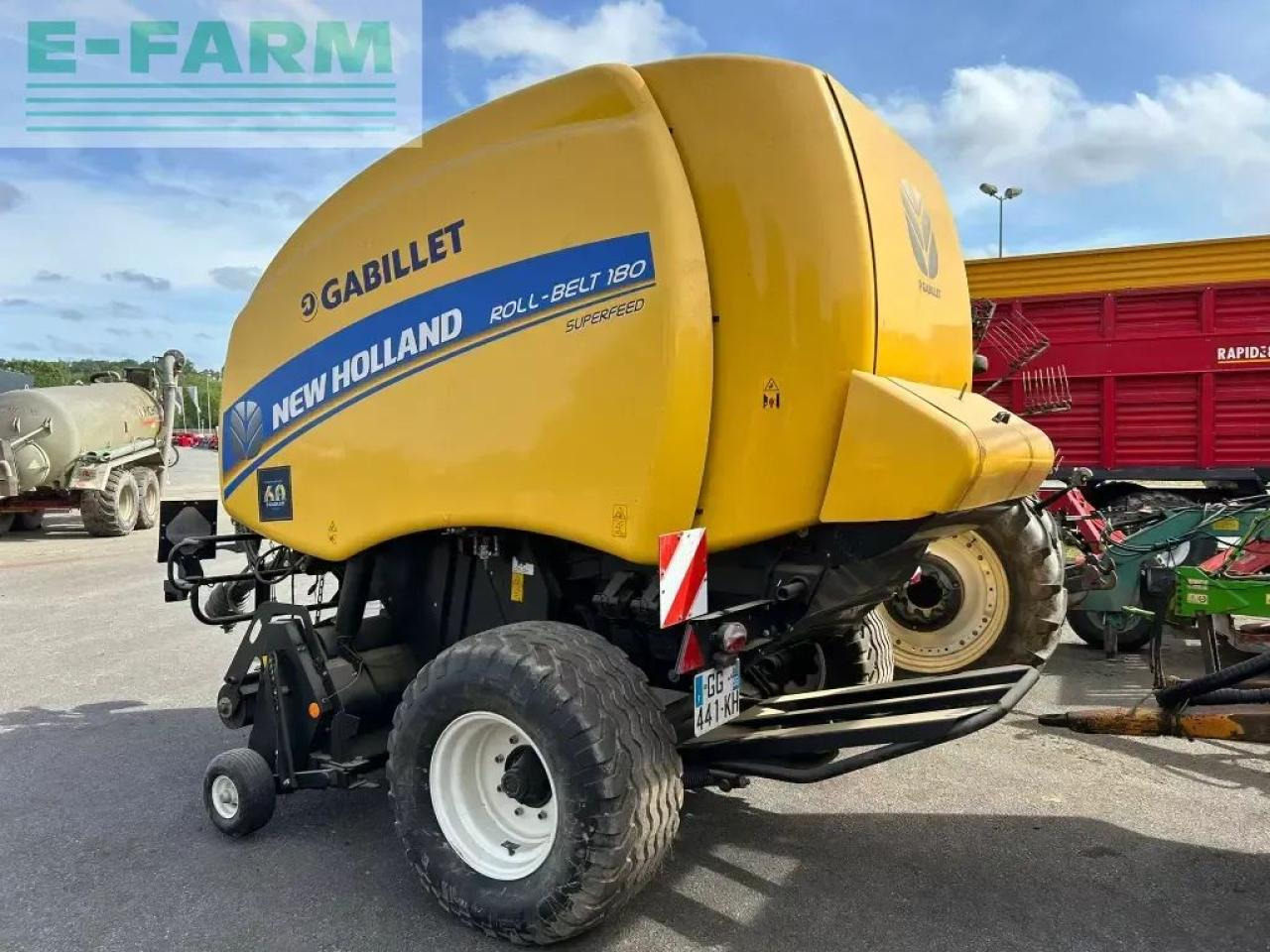 New Holland roll-belt180 - Square baler: picture 4 New Holland roll-belt180 - Square baler: picture 4