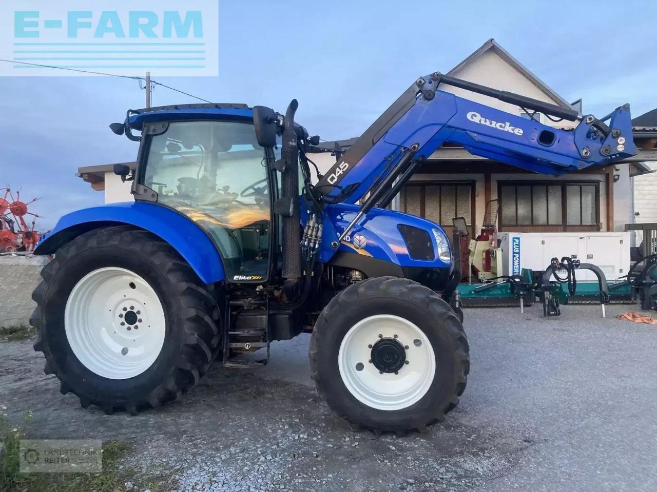 New Holland t6020 elite - Farm tractor: picture 2 New Holland t6020 elite - Farm tractor: picture 2