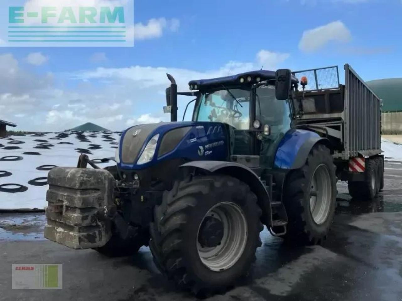 New Holland t7.270 bluepower - Farm tractor: picture 3 New Holland t7.270 bluepower - Farm tractor: picture 3