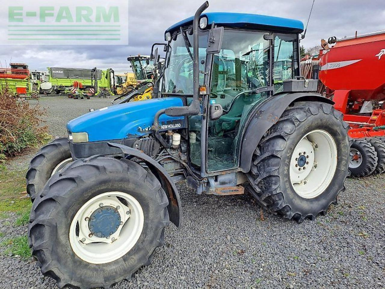 New Holland tn 75 s S - Farm tractor: picture 2 New Holland tn 75 s S - Farm tractor: picture 2