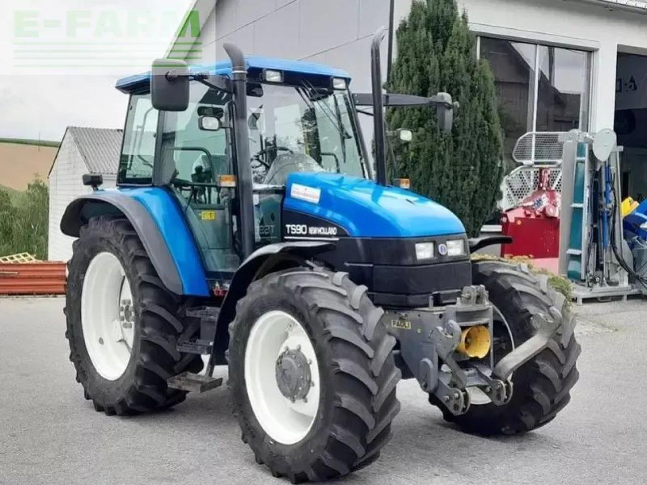 New Holland ts90 - Farm tractor: picture 2 New Holland ts90 - Farm tractor: picture 2