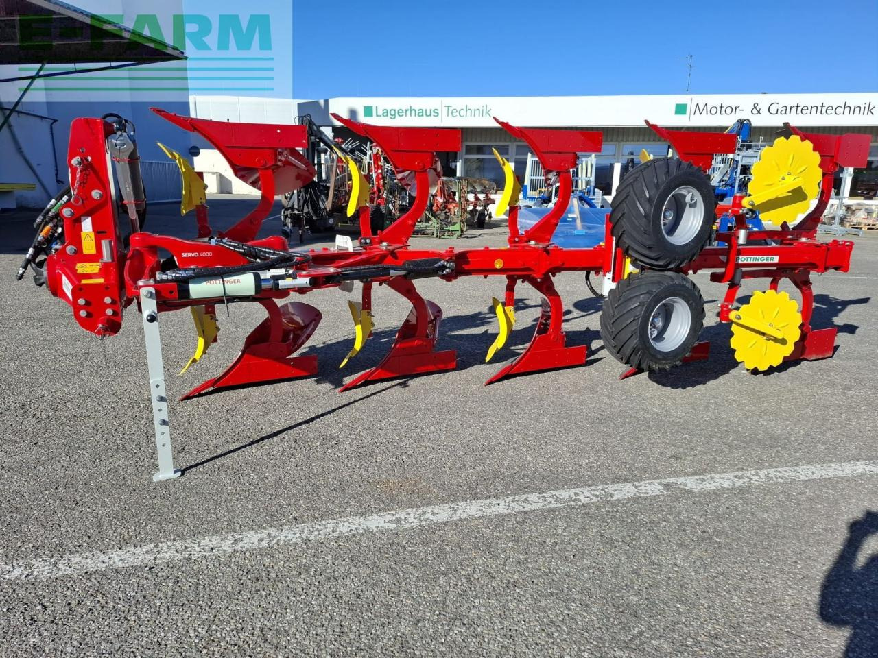 Pöttinger Servo 4000 Plus - Plough: picture 1 Pöttinger Servo 4000 Plus - Plough: picture 1