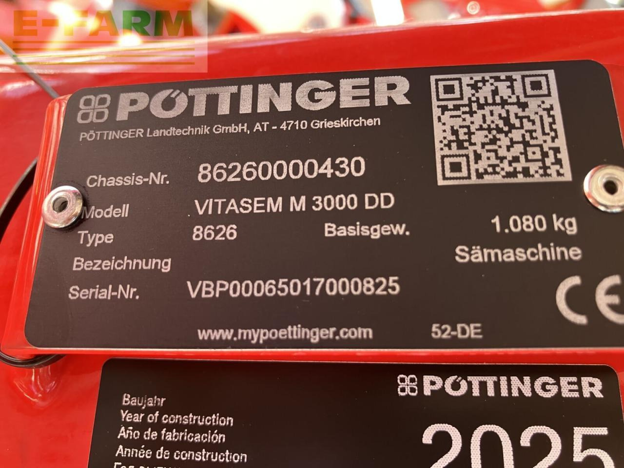 Combine seed drill Pöttinger lion 3040 + vitasem m 3000 add: picture 13